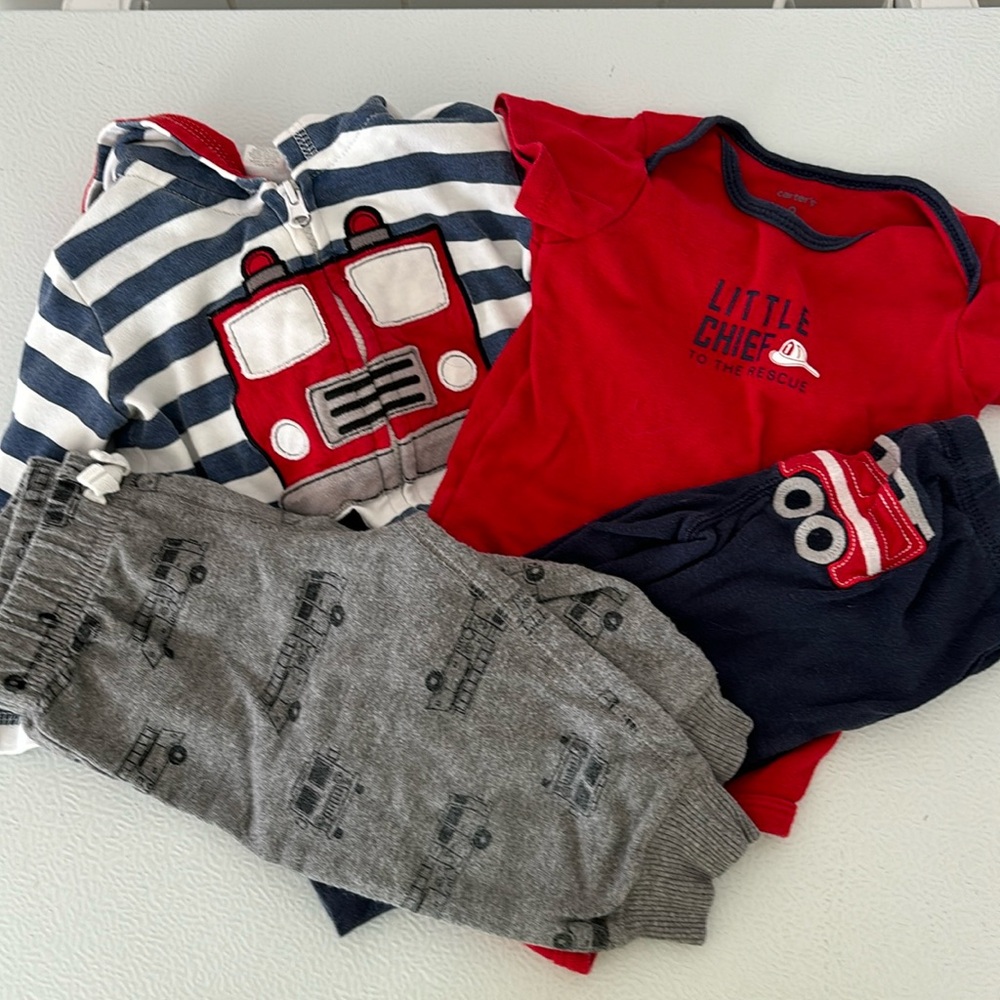 Fire Truck Set - Carters